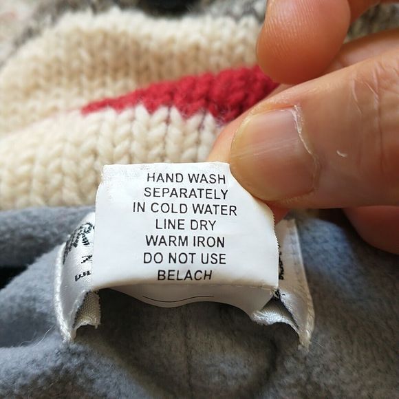 Nirvana Designs Ear Flap Hat Teen Child OS Multicolor Wool Lined Handmade Nepal - Picture 6 of 8